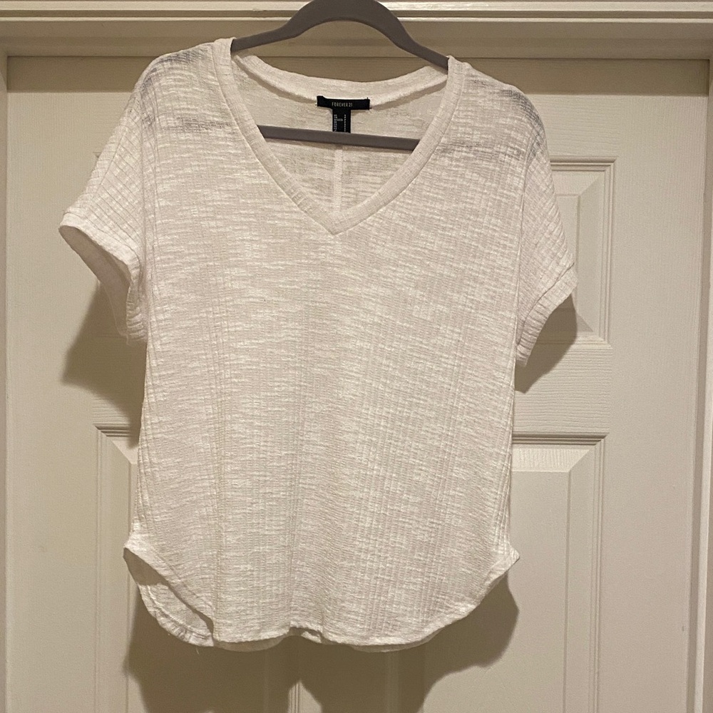 Forever 21 white small women’s top